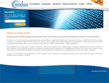 Tablet Screenshot of nodus.pl